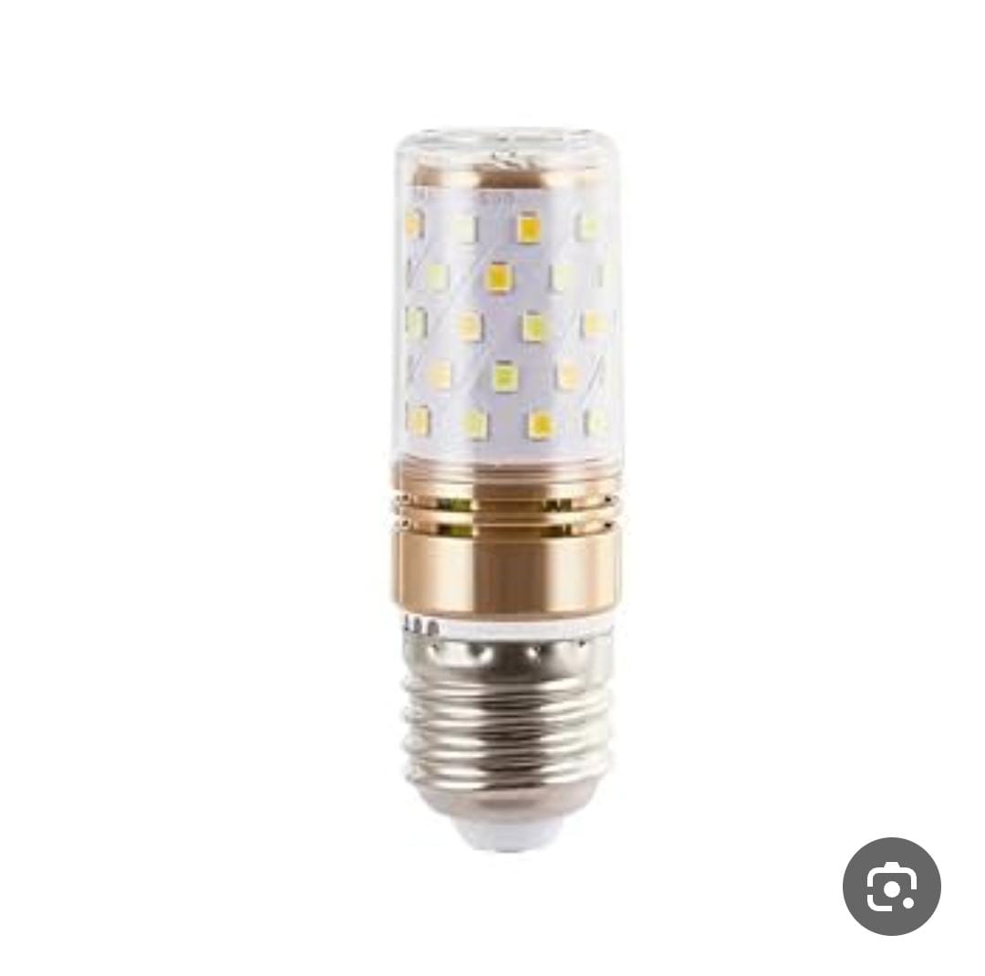 12W Corn Light Bulb, Screw-in, Warm Light