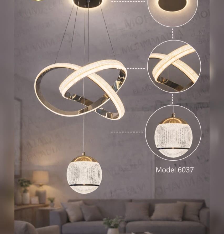 LED chandelier 6037