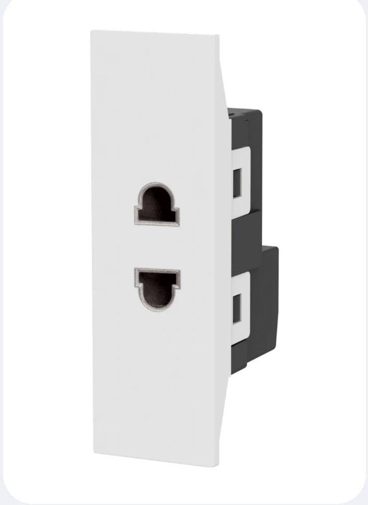 Piano White Socket