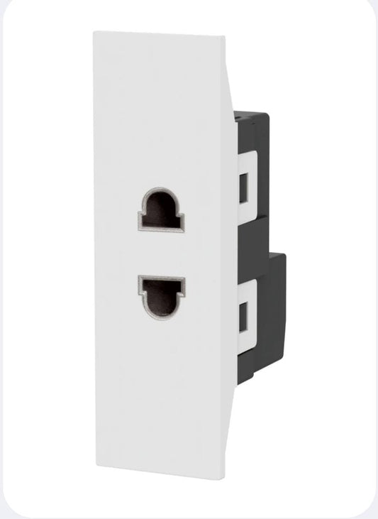 Piano White Socket
