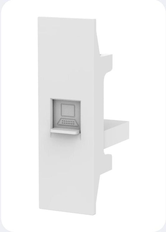 Netcat 6 Piano Keyon White