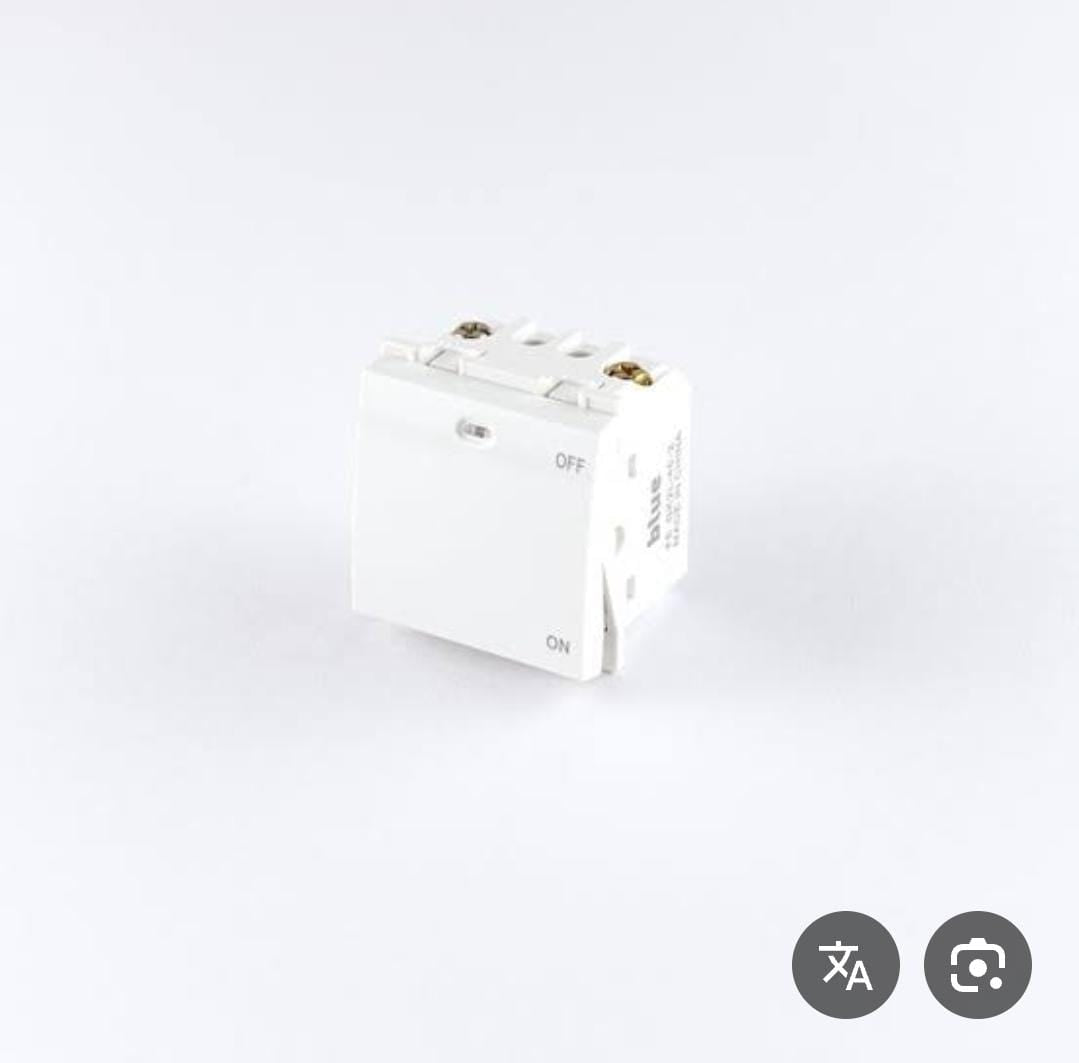 White Air Conditioning Switch swedey