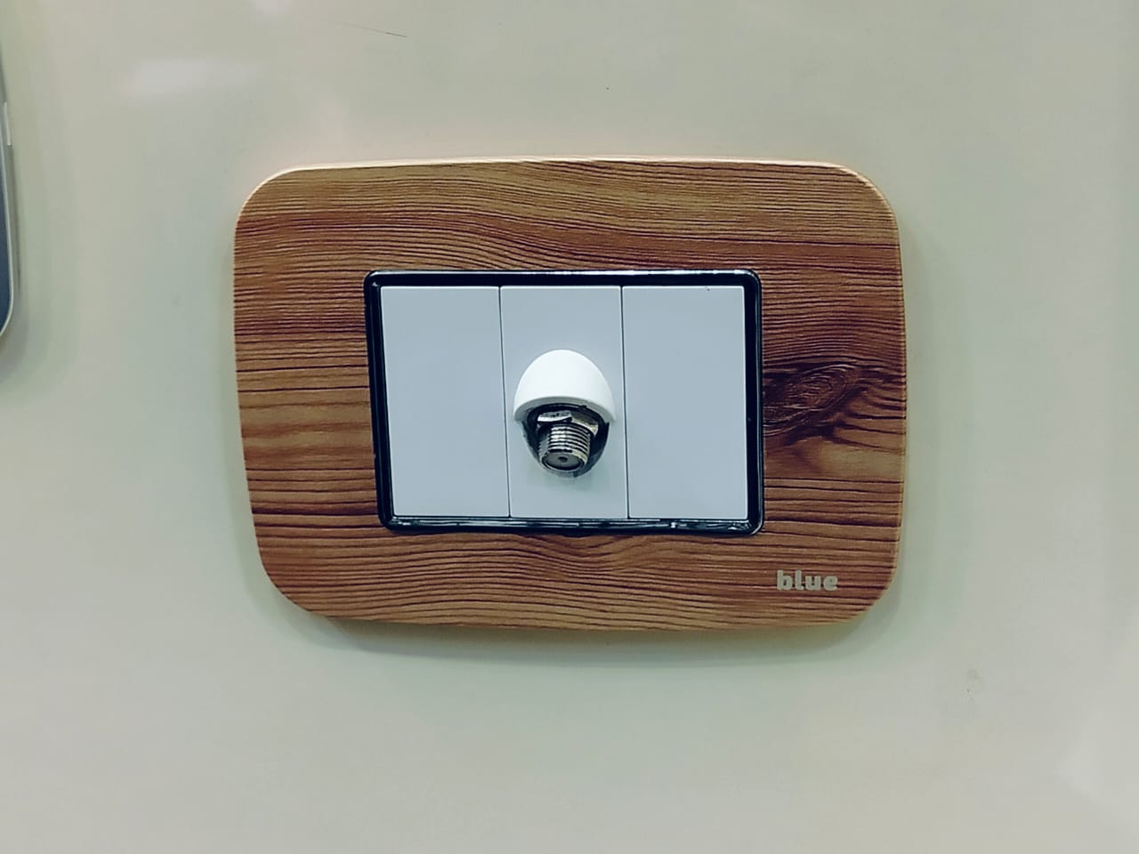 Swedish wooden curved face