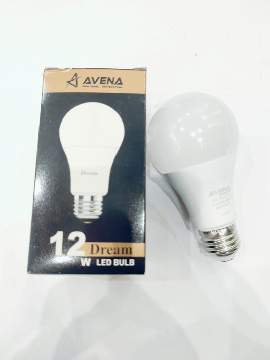 12W bulb, white or warm light, Avina