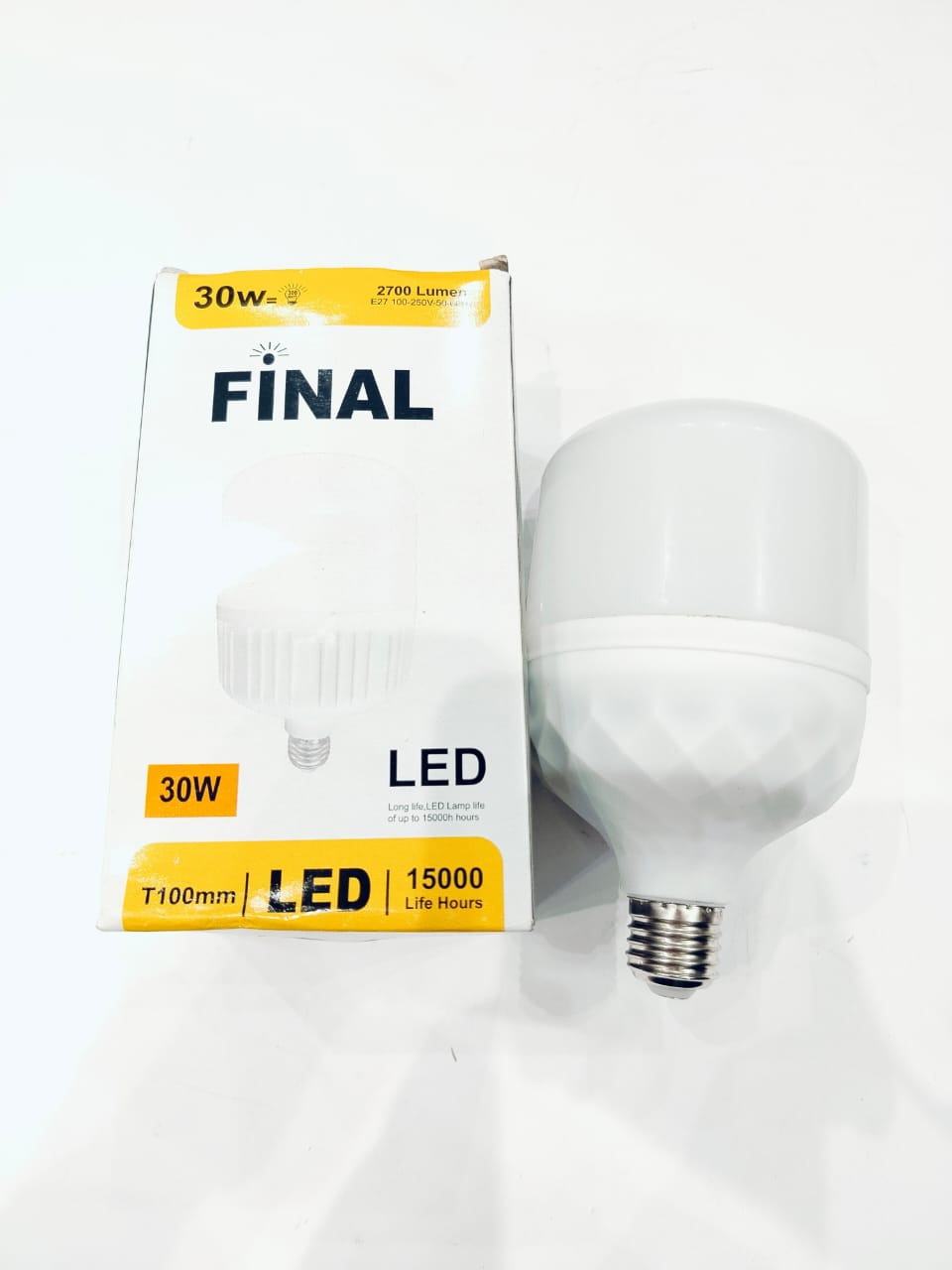 30W white light bulb, Fineat, one-year warranty