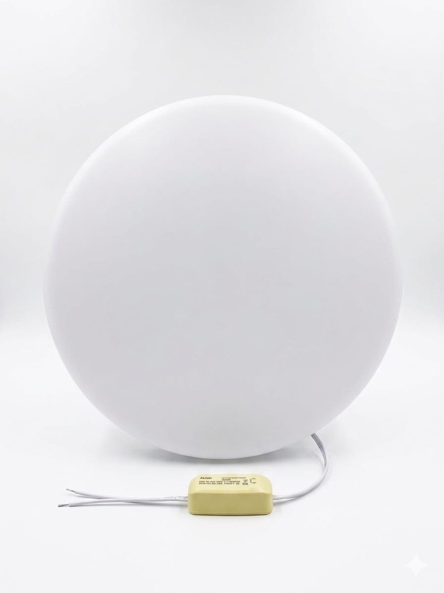 white flashlight