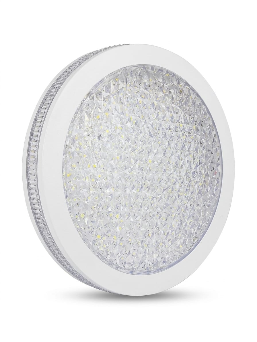 White crystal globe